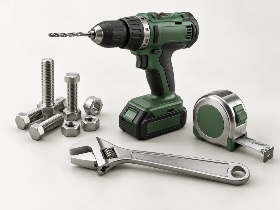 Hardware & metalwork — 3D category illustration